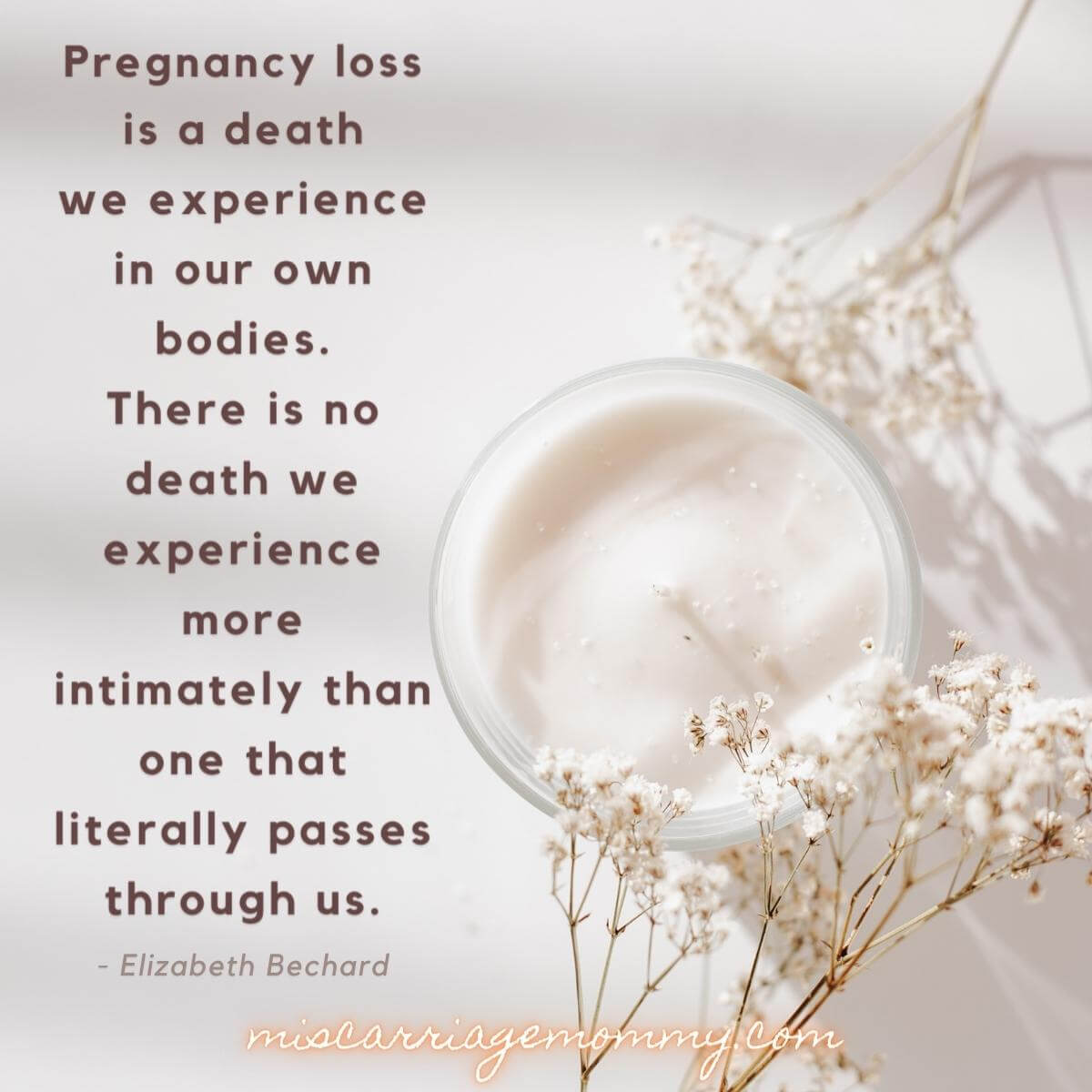 quote about pregnancy loss