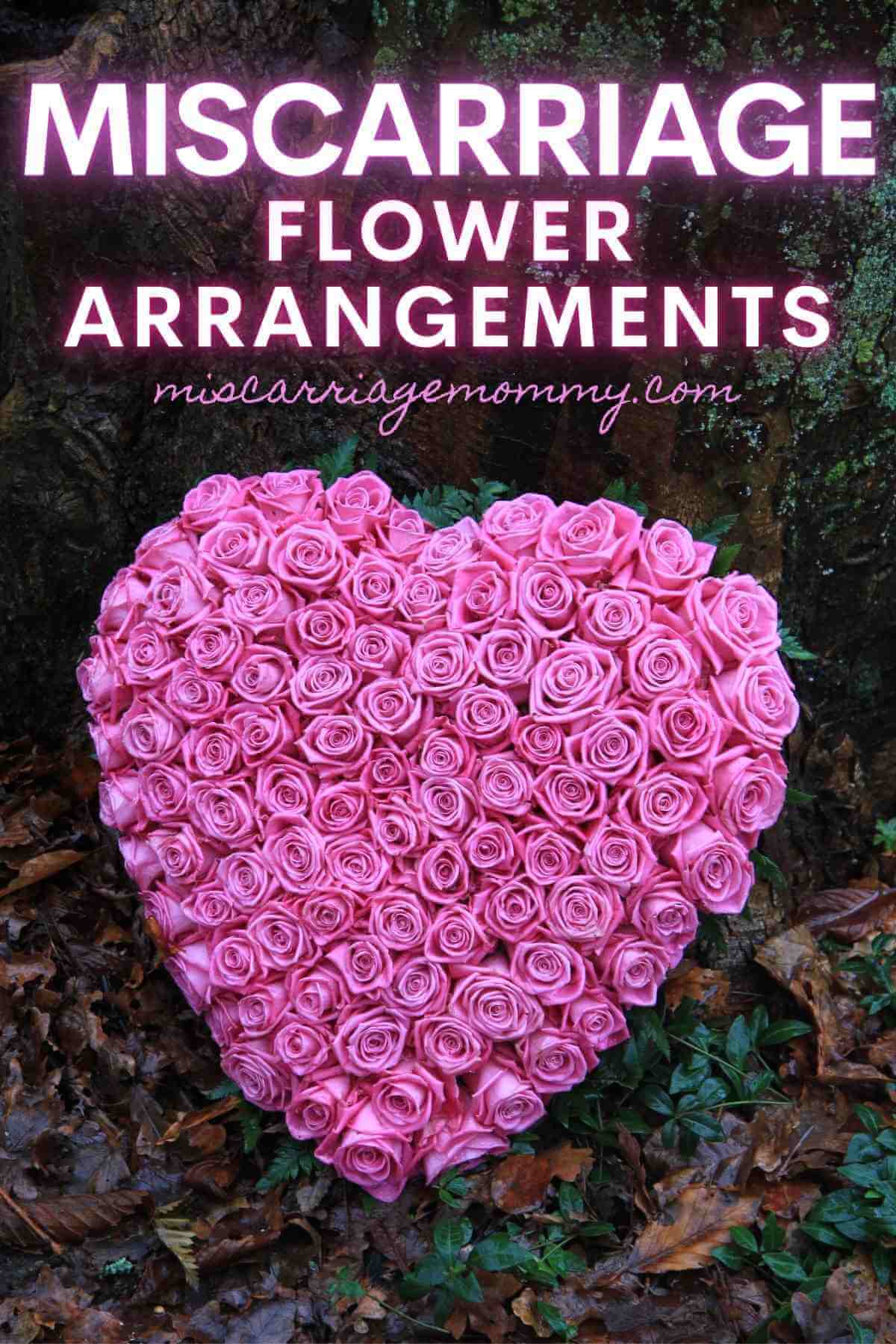 flower arrangements for pregnancy loss